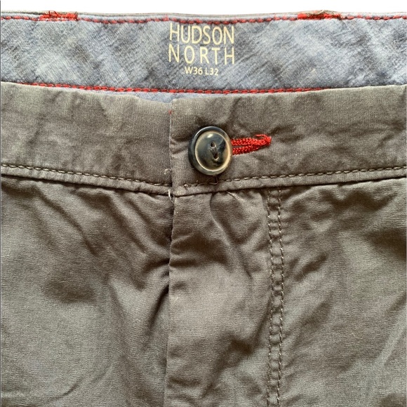 ⬇️ MEN’S Hudson North Grey Chino Pant’s, 36x32 - Picture 4 of 5